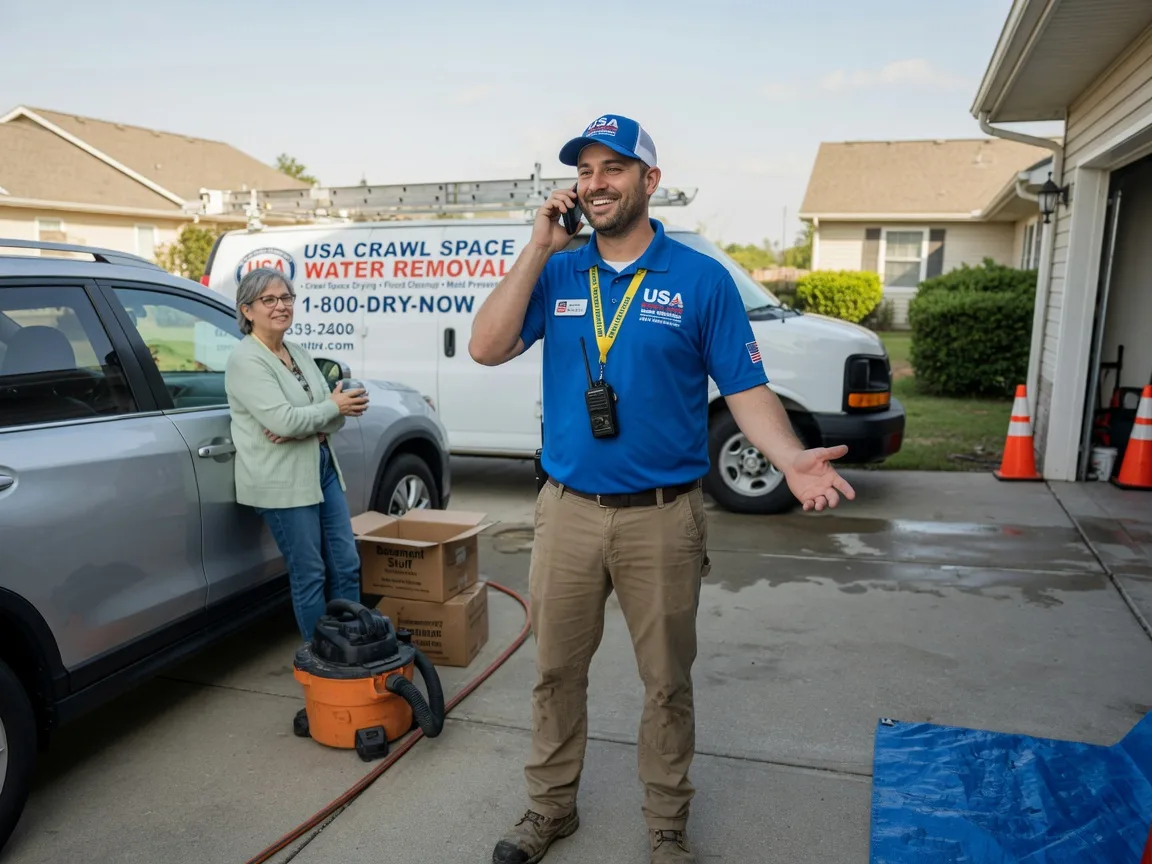 Crawl Space Water Removal Mcleod, TX FAQs